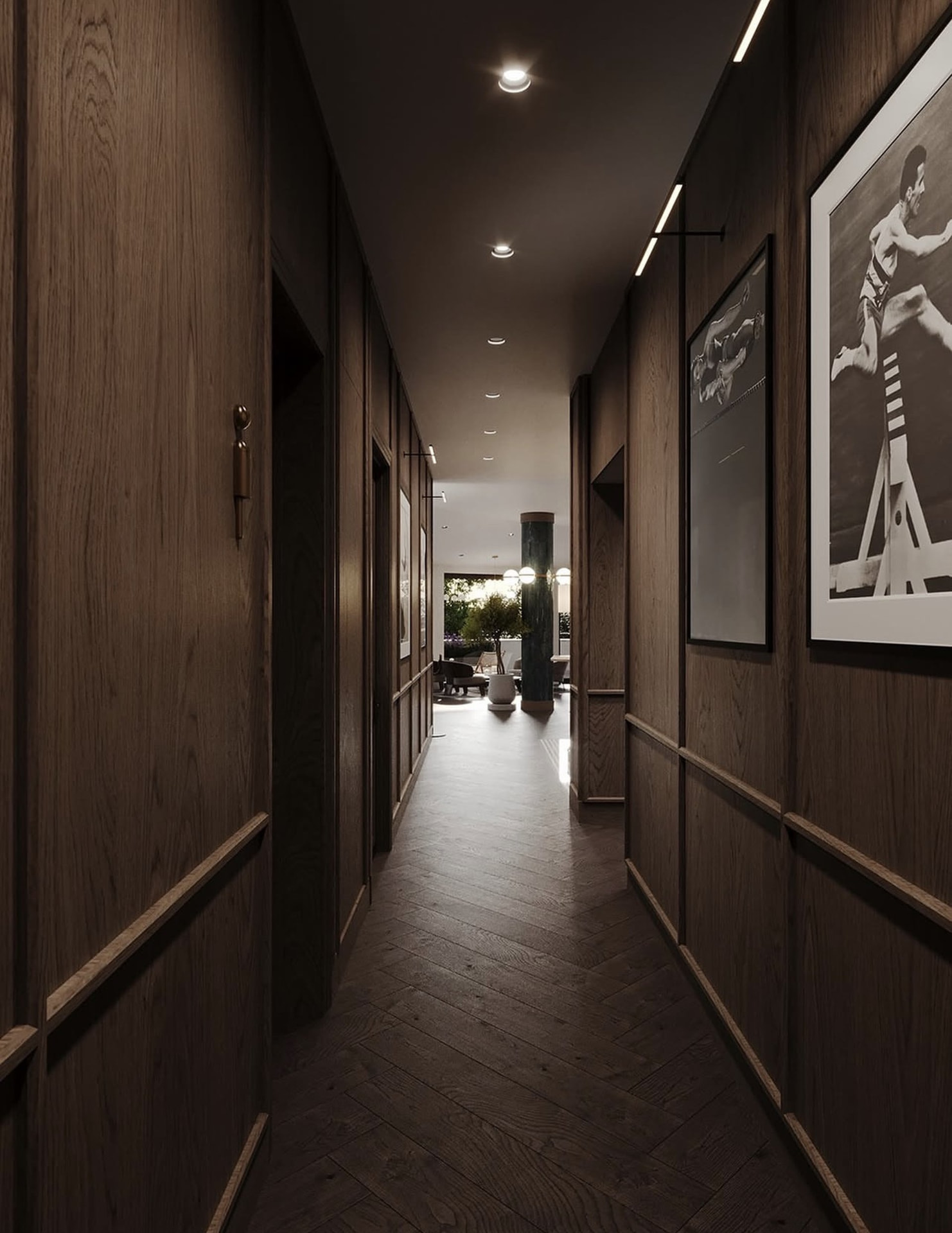 Daylight falling across the Socity Club lounge in Suadiye